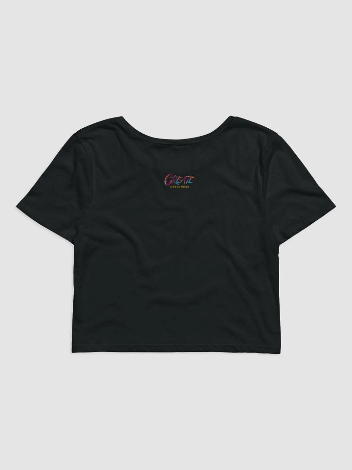 Born to Dance Her Silhouette Women's Crop Tee product image (4)