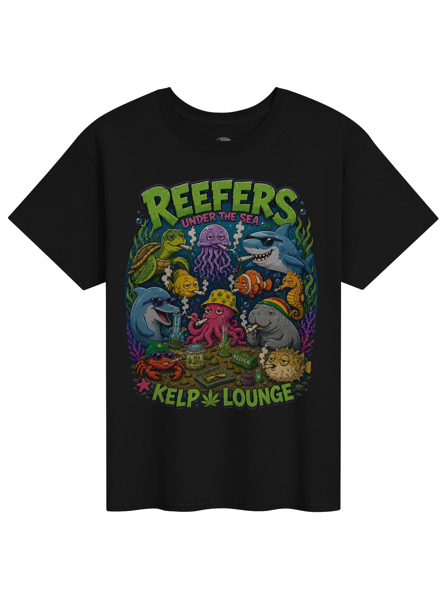 REEFERS Under the Sea — Kelp Lounge Graphic Tee product image (1)