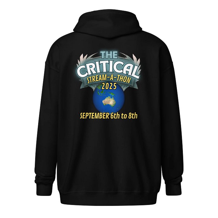 CRITICAL Hoodie – Fundraiser Exclusive product image (2)