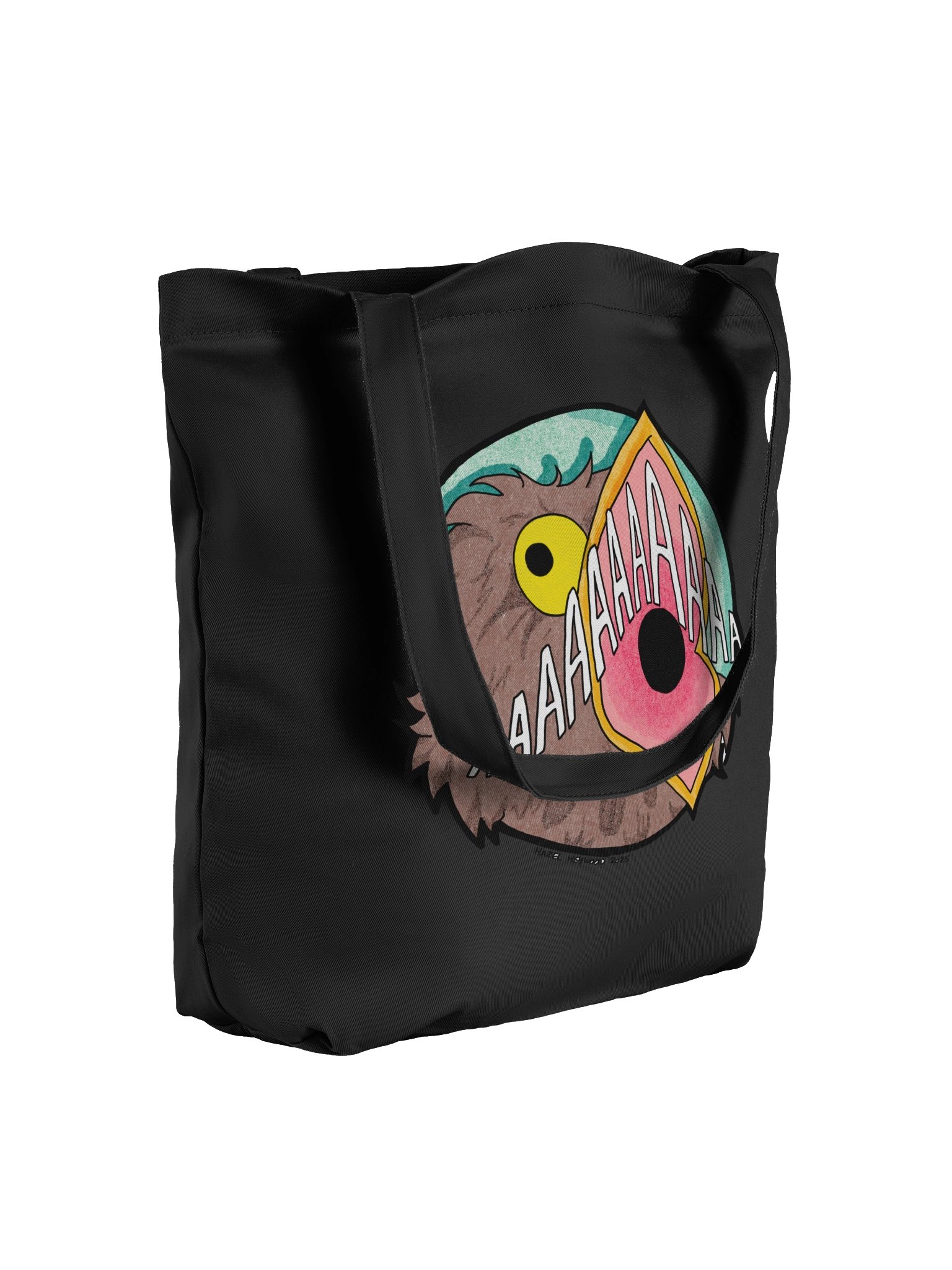 Screamy Potoo Tote Bag product image (4)