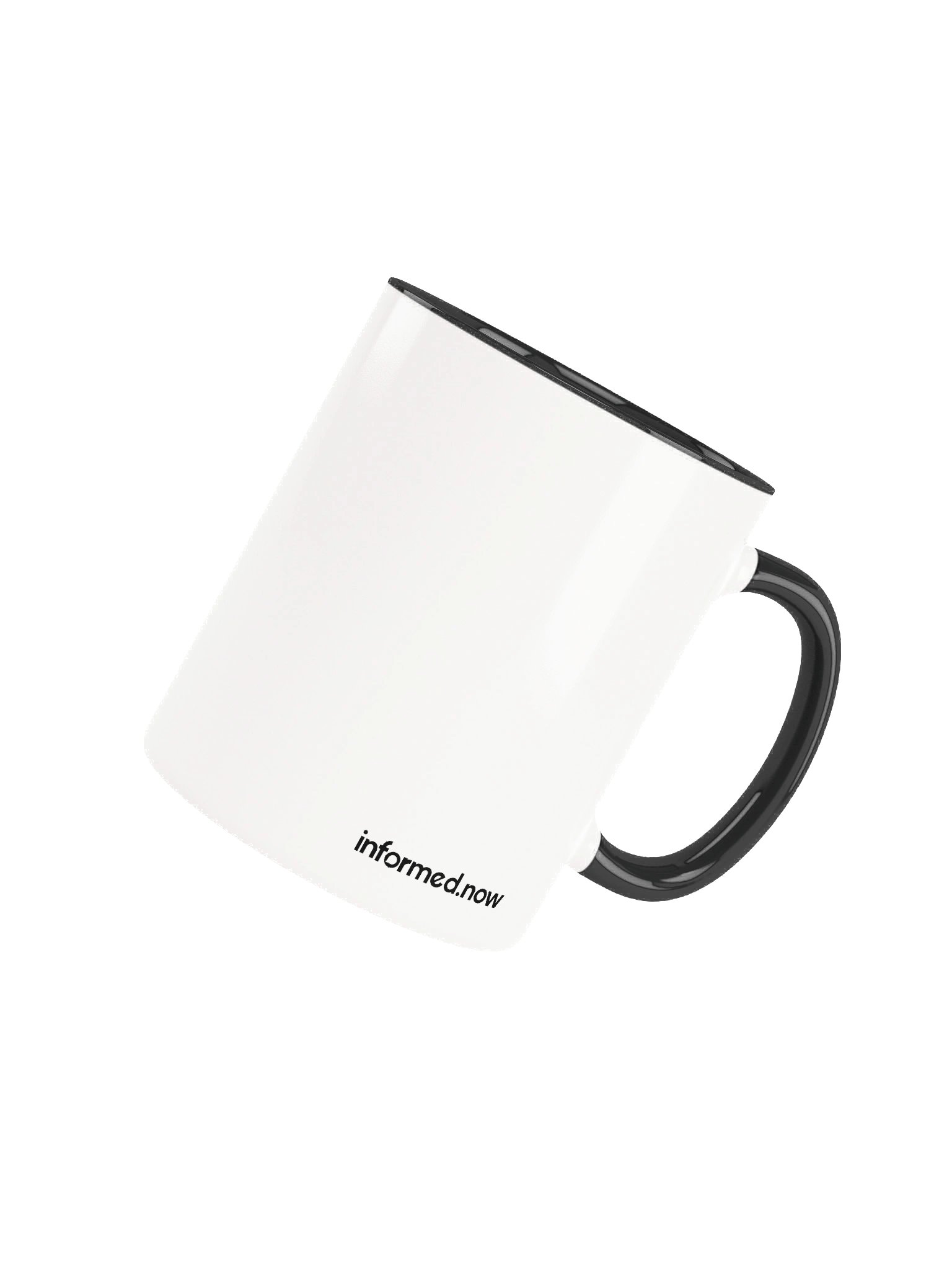 informed.now Ceramic Color Mug (Black) product image (3)