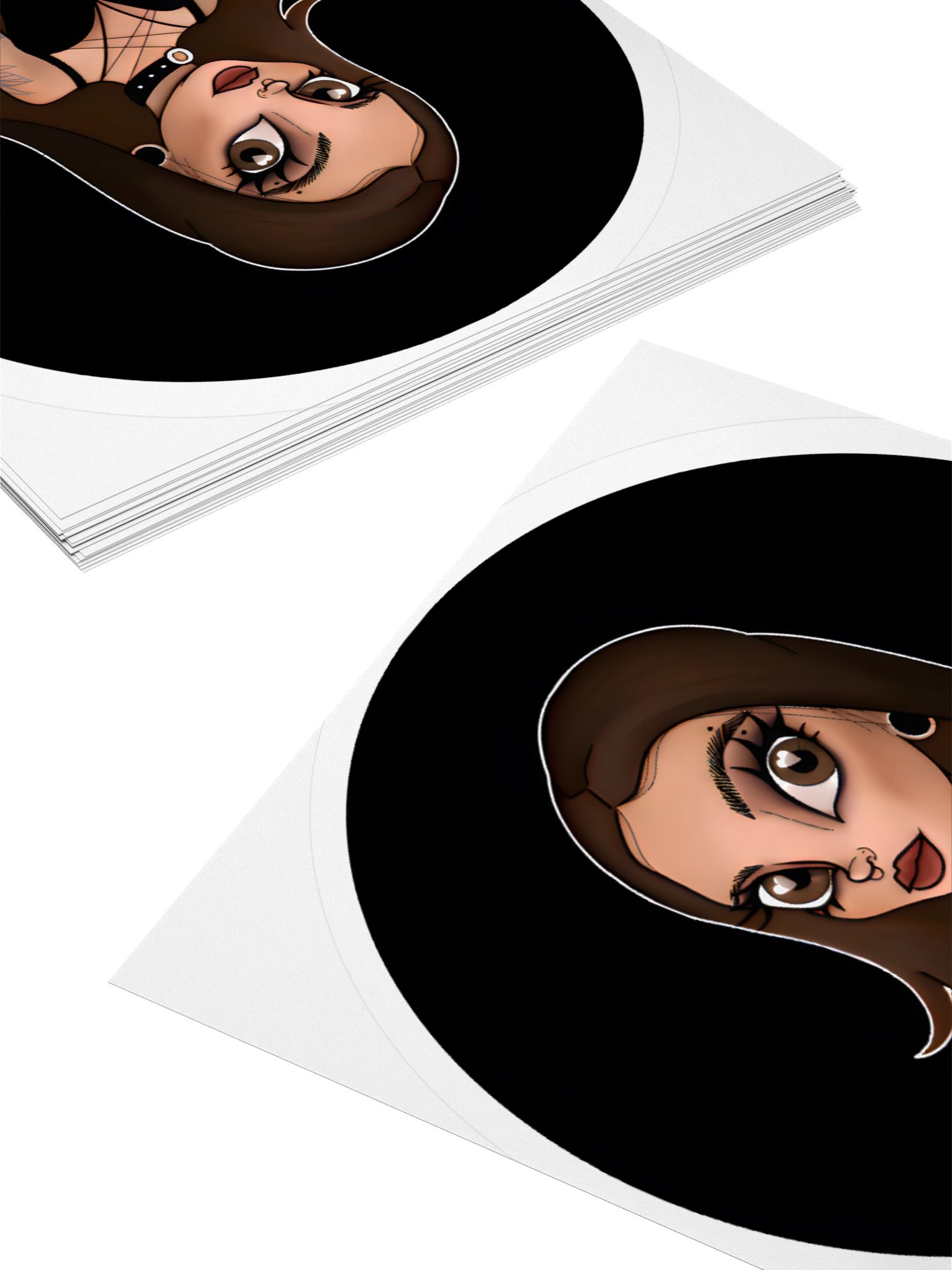 xAnnaleigh Logo Sticker Black Background product image (4)