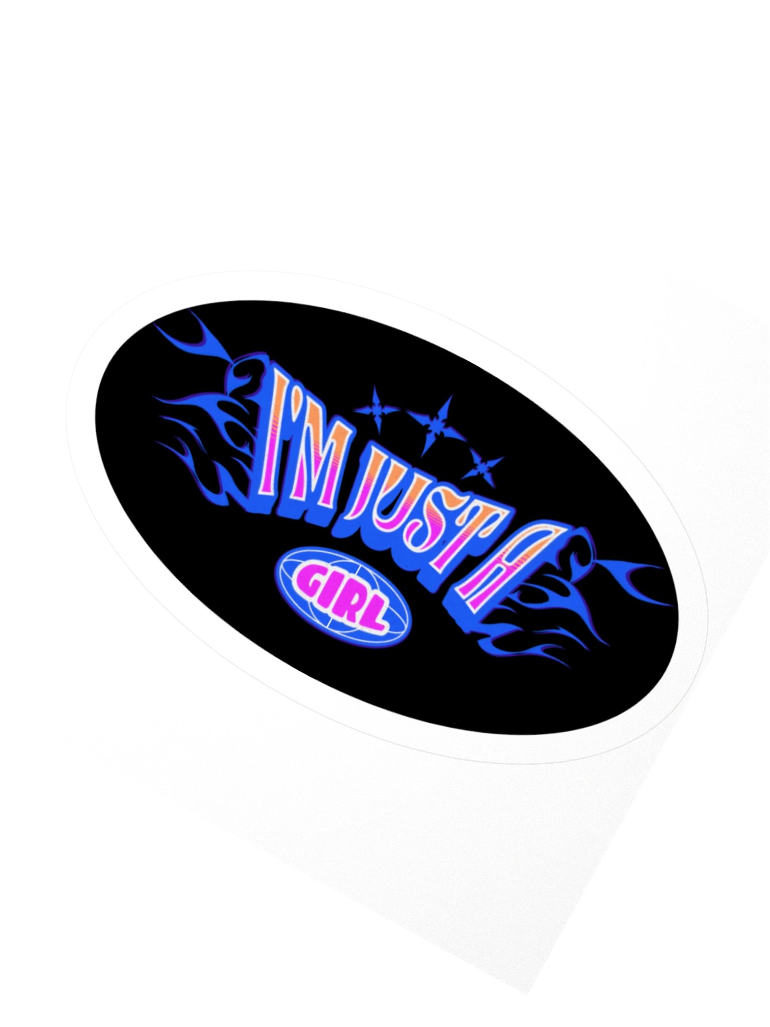 I'm Just a Girl Sticker product image (5)