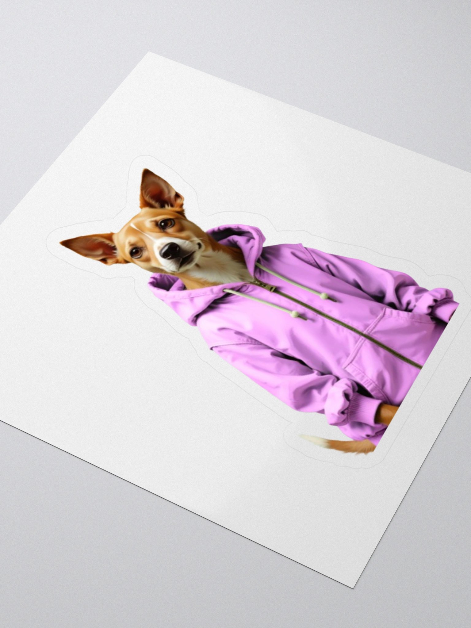 Potcake in Hoodie Sticker product image (3)