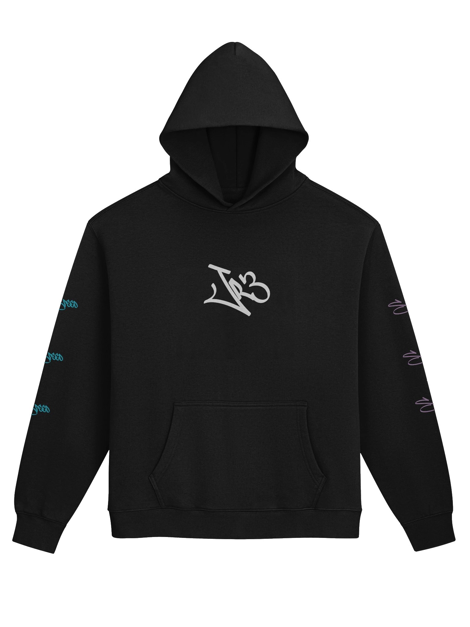 JR3 Graffiti Hoodie 1 product image (1)