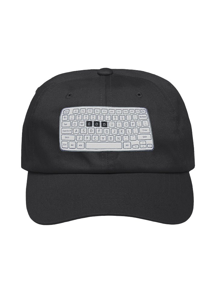 CTRL . ALT . GOD . Relaxed Hat product image (1)