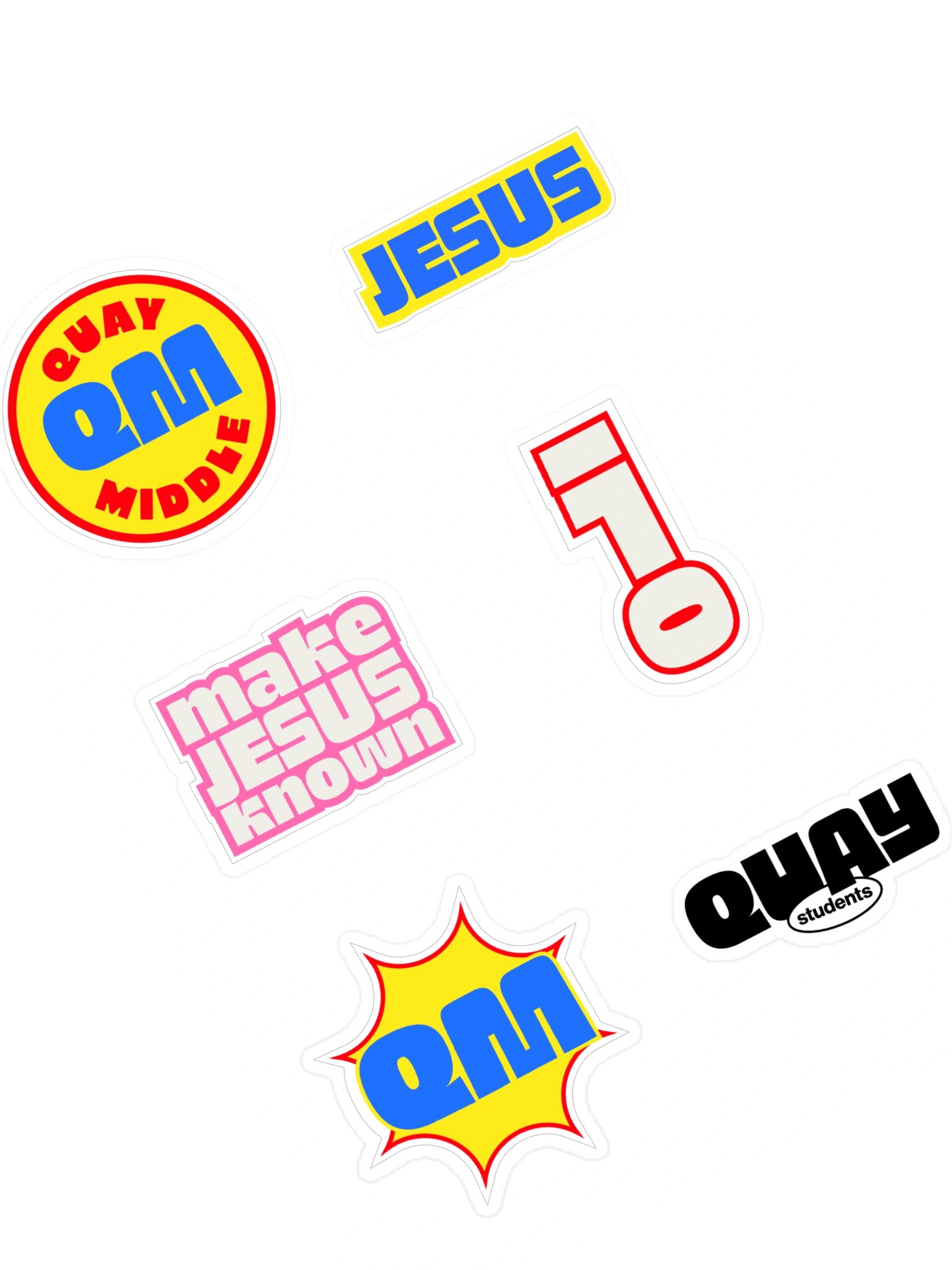 quay students MS sticker pack product image (1)