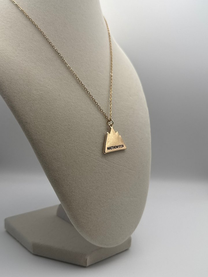 Faith Can Move Mountains Necklace product image (2)
