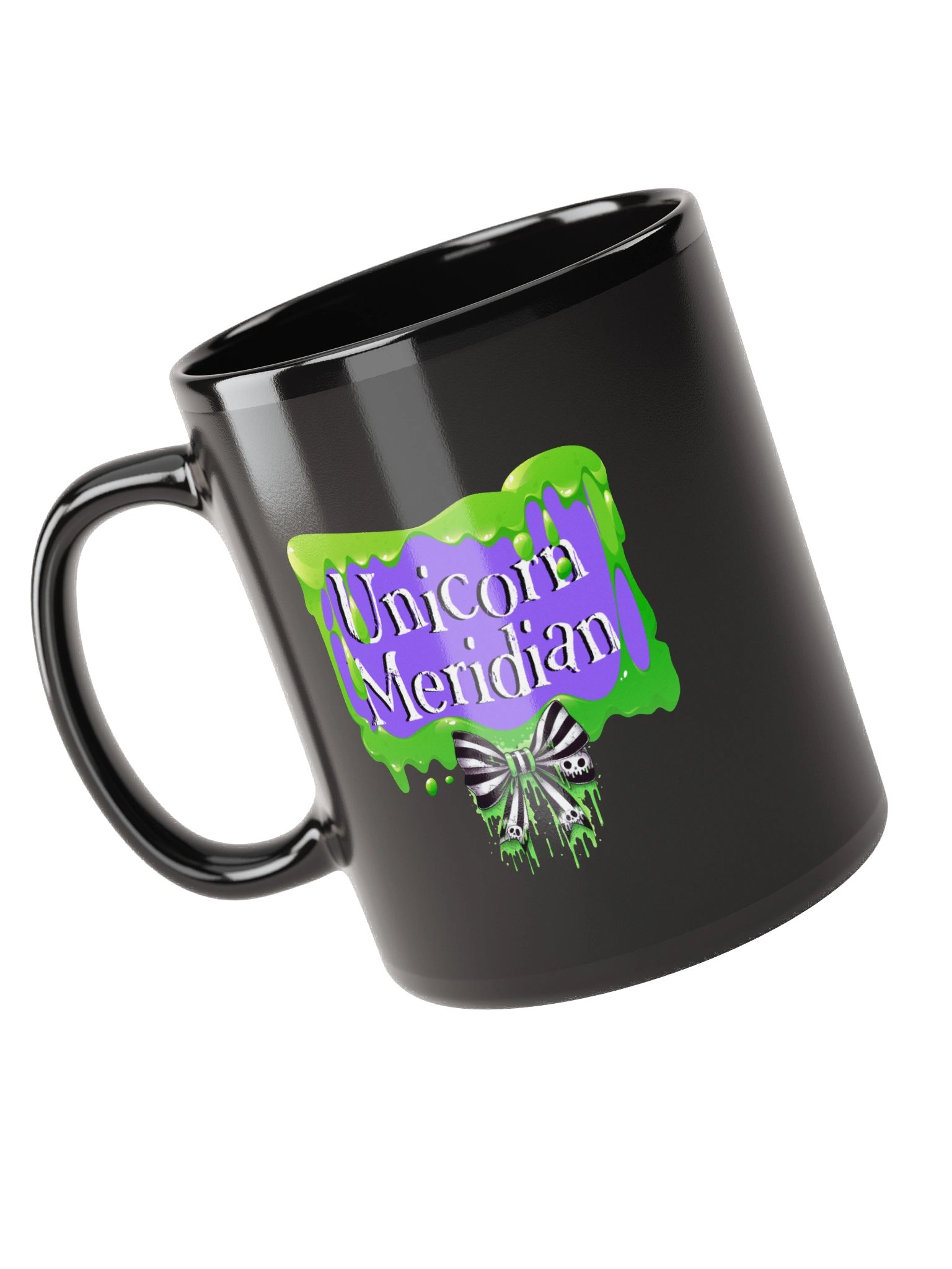 [UM Designs] When Life Is Over, The Game Is On - Black Ceramic Mug product image (5)