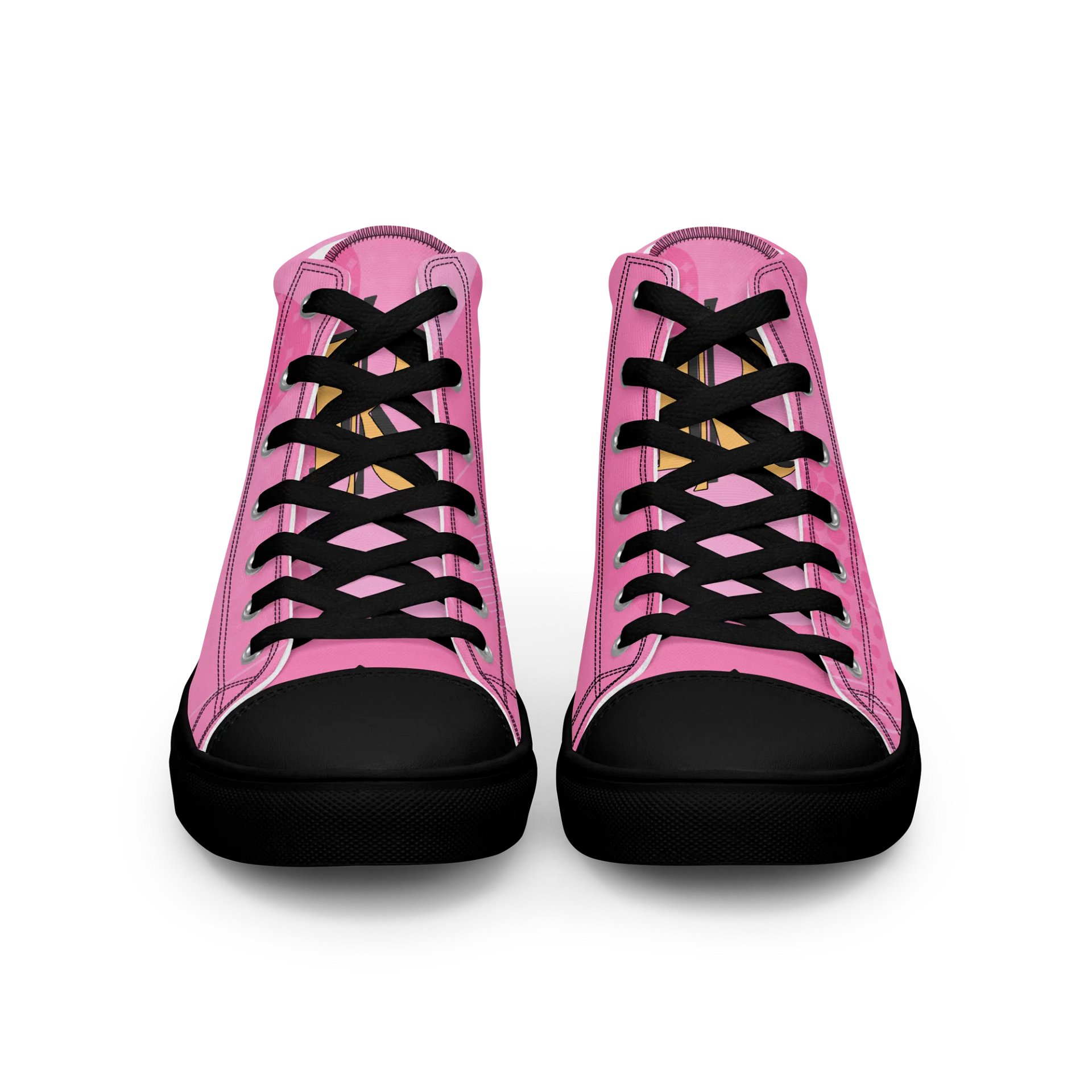 (PINK CHIBI) K Women's High Top Canvas Shoes product image (3)