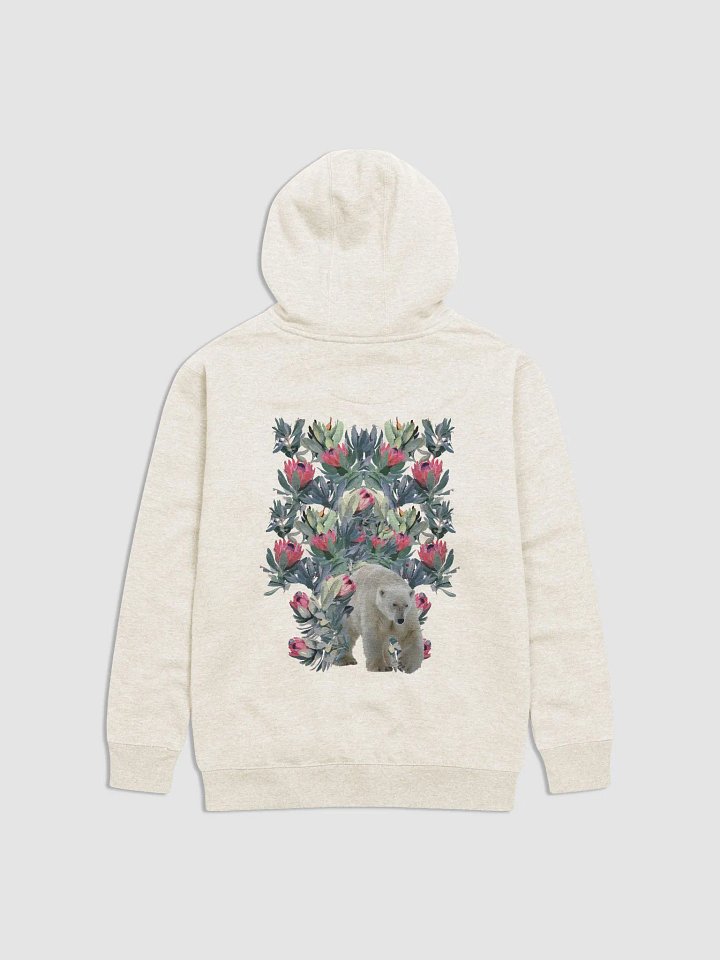 Polar Bear with Flowers Hoodie product image (1)