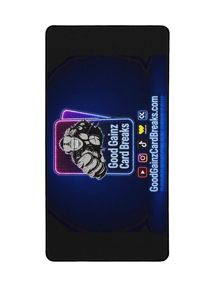 2026 Good Gainz Dark Mode Logo - Break Mat product image (2)