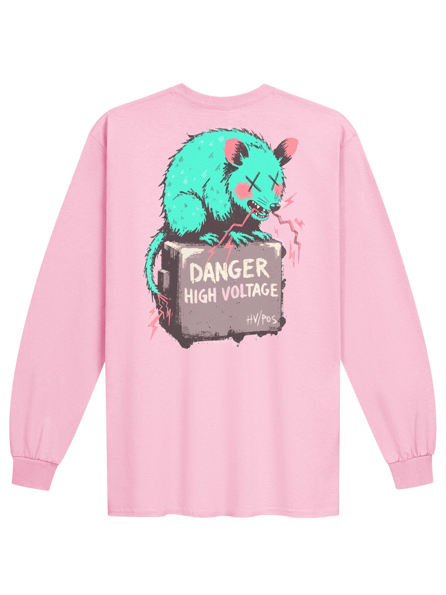 SYSTEM FAULT — High Voltage | Long Sleeve Shirt | Industrial Streetwear product image (1)