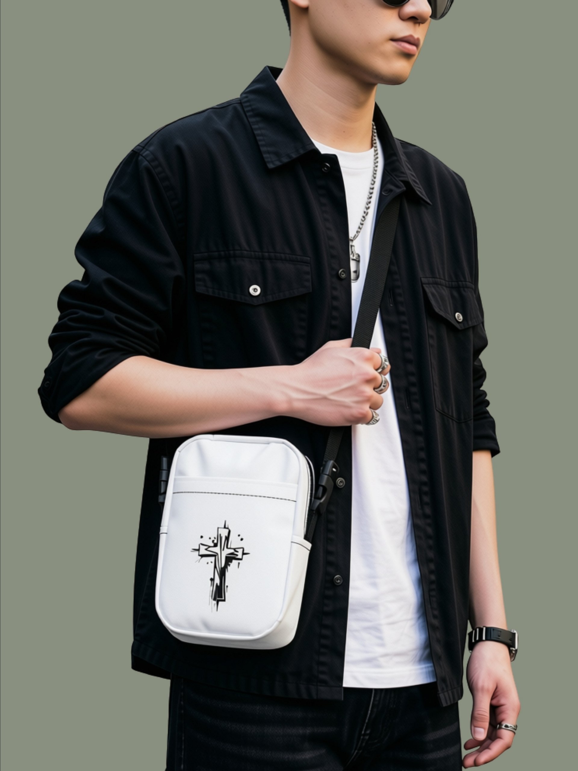 Christ Renews Me Crossbody Utility Bag product image (1)