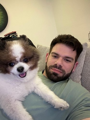 Meet Oreo and their human, @thestvn_ 

Officially licensed members of the pack. 

#dogdad #dogdadlife #thedogdad