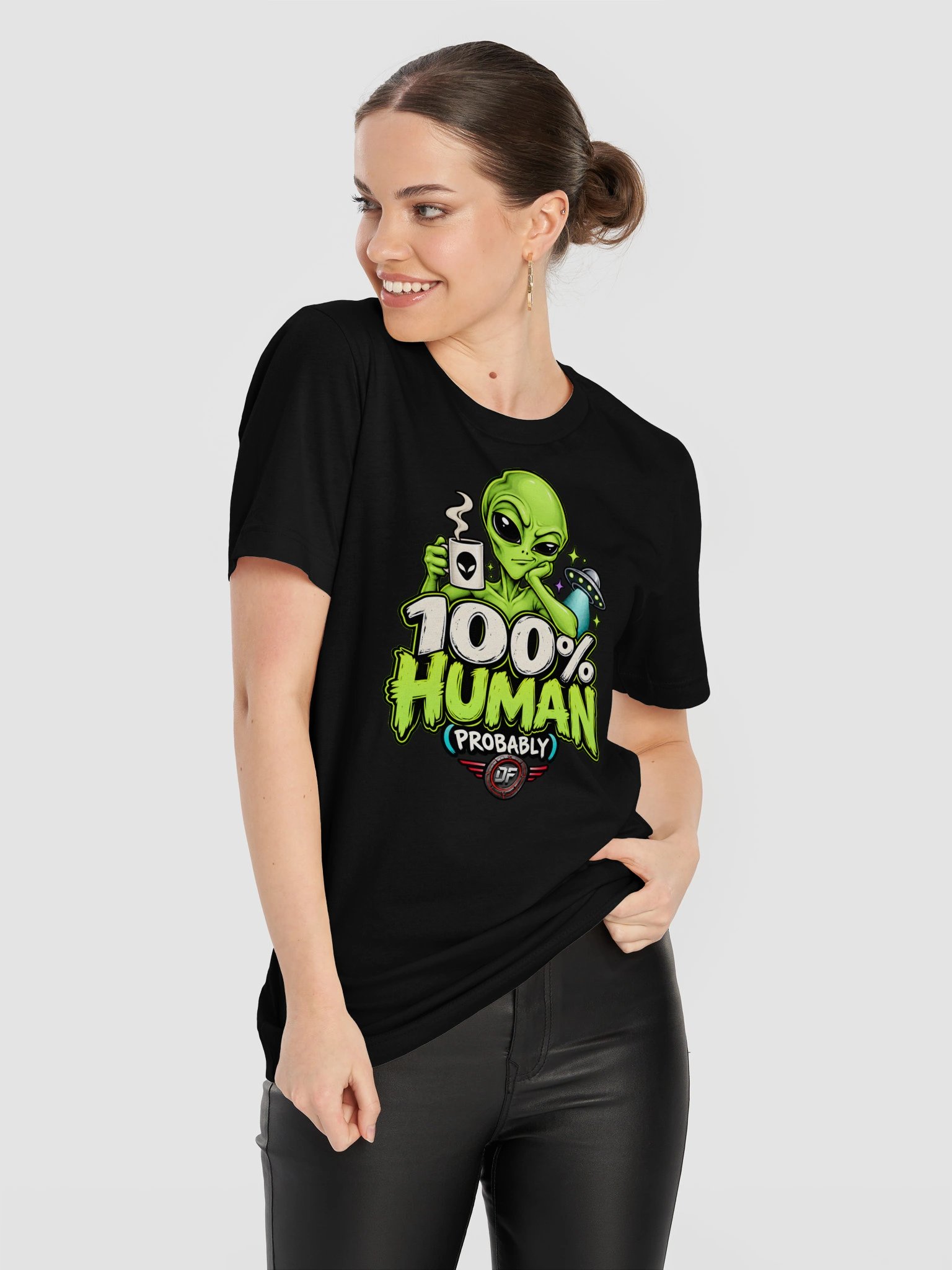 100% Human (Probably) Tee product image (95)
