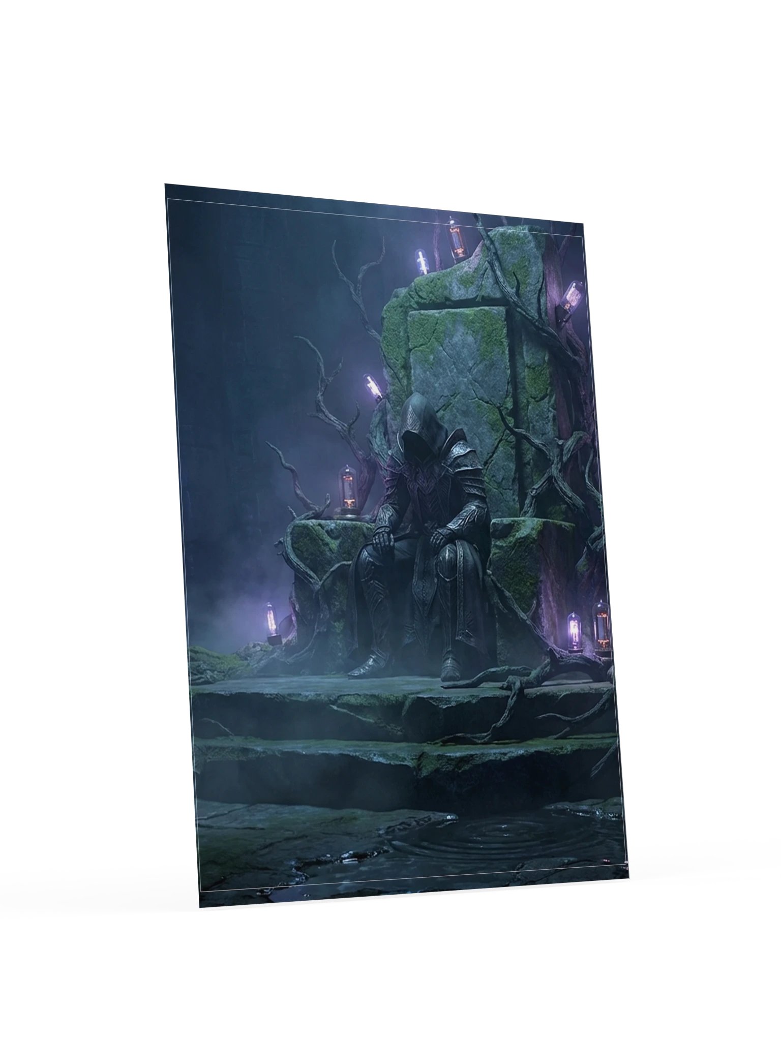 Concrete Kingdom — Neon Megastructure (300 DPI Museum Matte Print) product image (4)