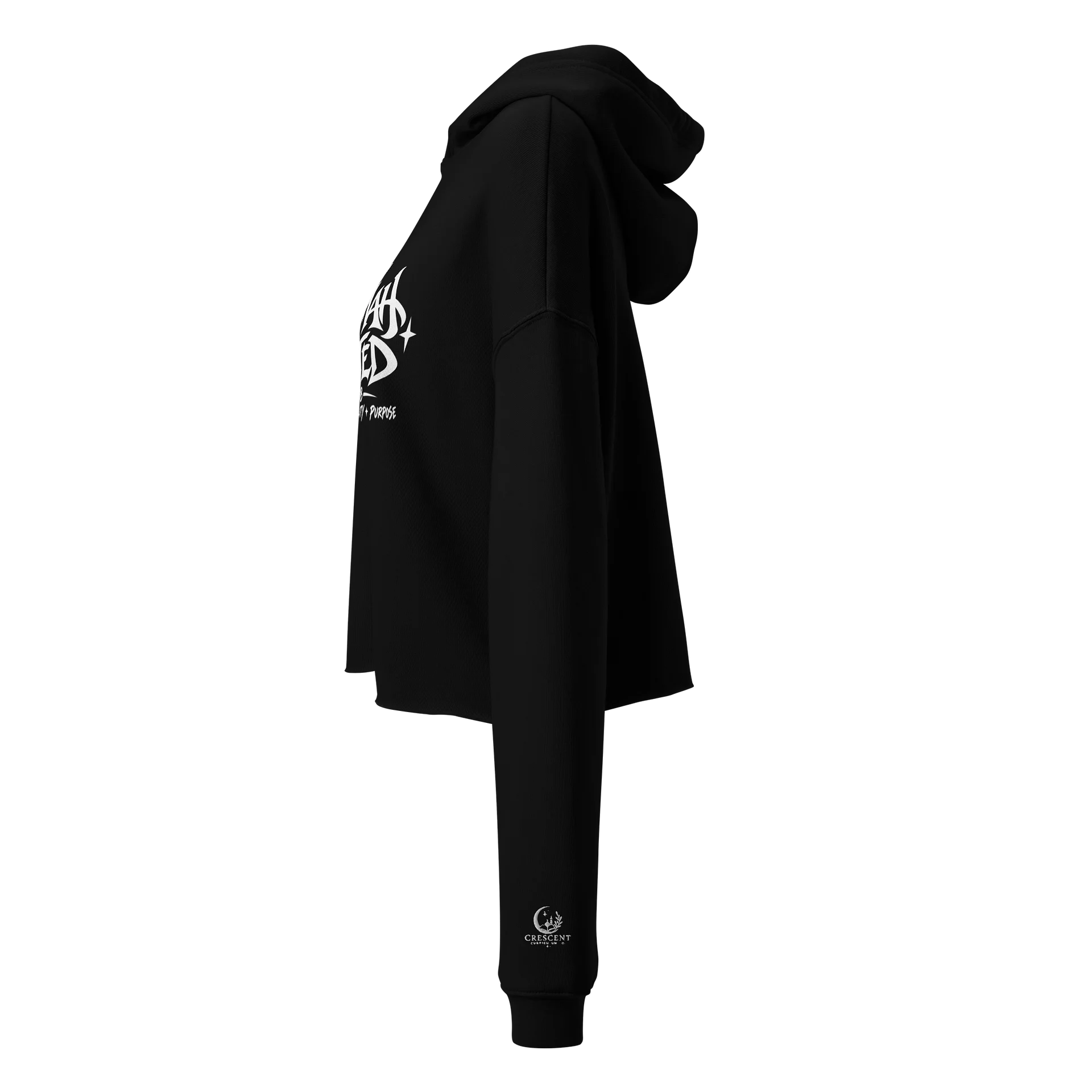 Ummah United 04 Signature Adult Crop Hoodie product image (2)