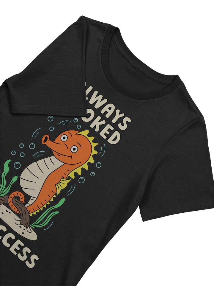 Always Hooked On Success Cute Silly Funny Seahorse Women's Relaxed-fit T-shirt product image (2)