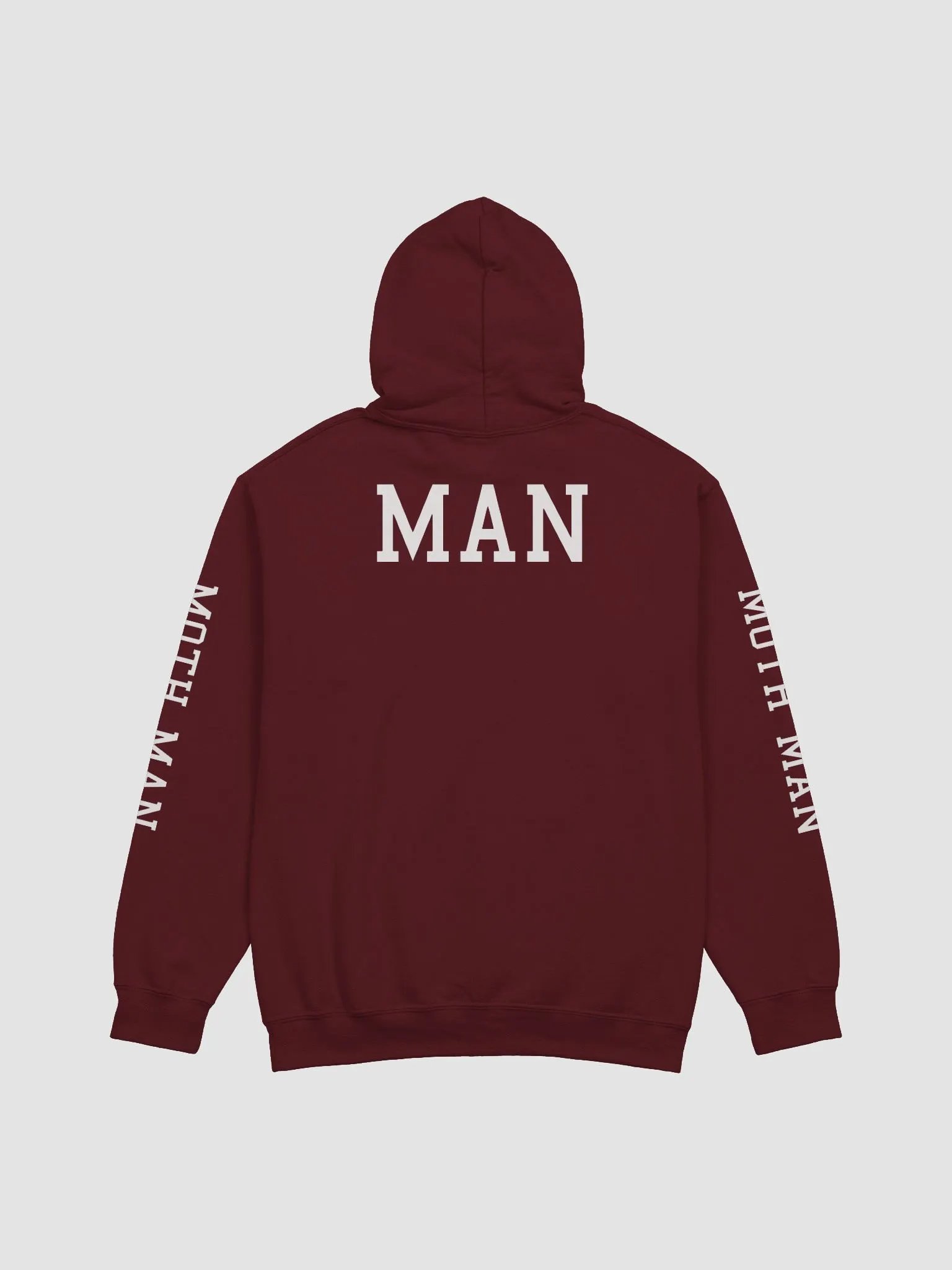 (2 sided) Moth Man classic sleeve print hoodie product image (3)