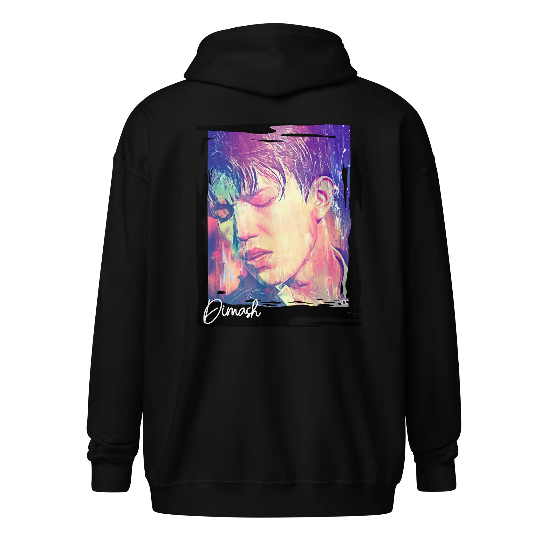 Singer From Kazakhstan Zippered Gildan Unisex Hoodie product image (1)
