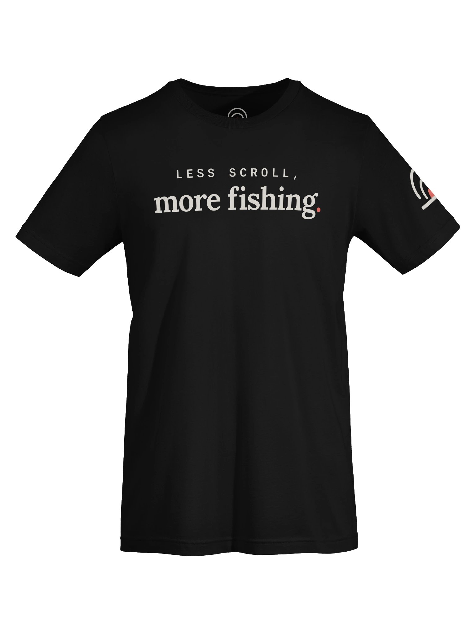 Less Scroll, More Fishing Tee product image (5)
