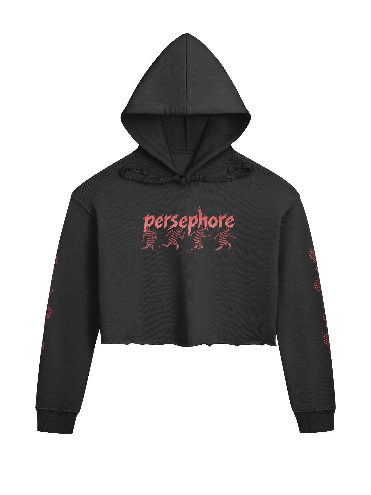 Persephore – Chained Crop Hoodie product image (1)