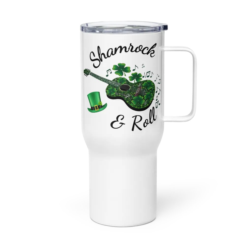 Shamrock & Roll Travel Mug product image (6)