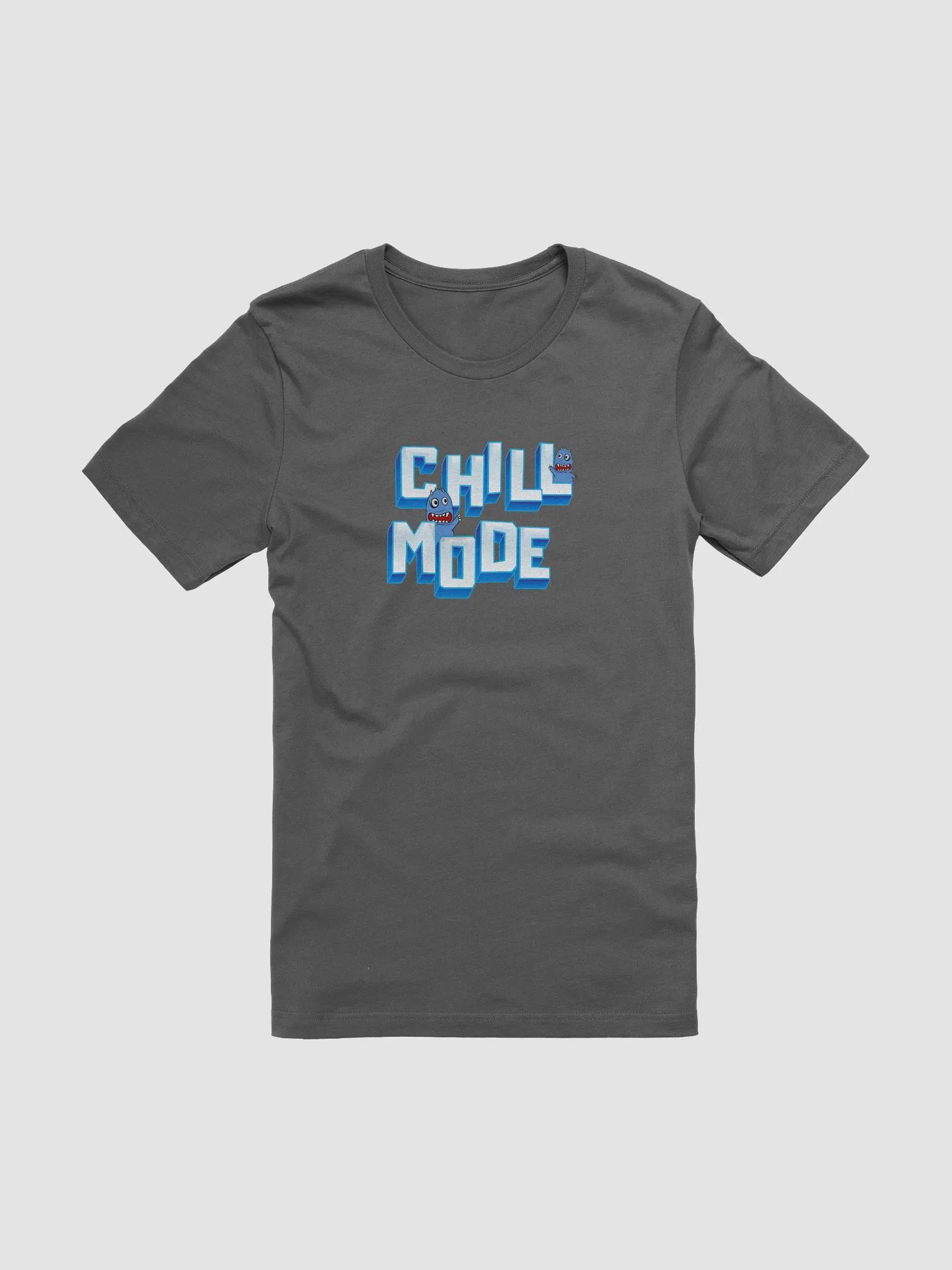 Chill Mode Blue Creatures T-Shirt product image (2)