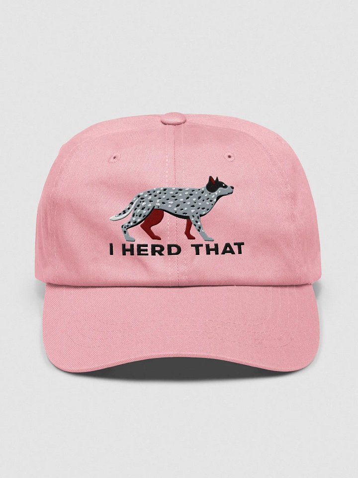 I Herd That Classic Dad Hat(Embroidered) of an Australian Cattle Dog(Blue Heeler 2) product image (25)