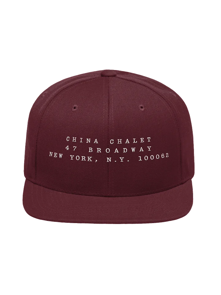 China Chalet Snapback product image (1)