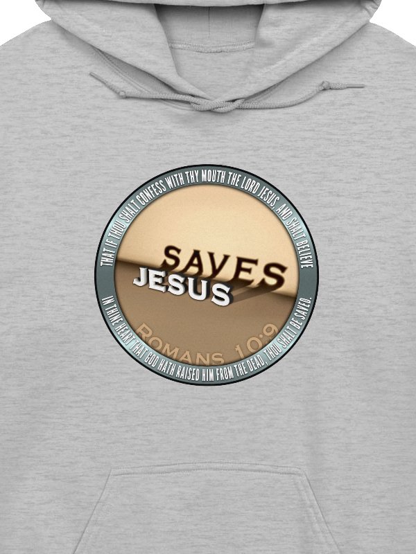 Jesus Saves - Romans 10:9 Hoodie product image (2)