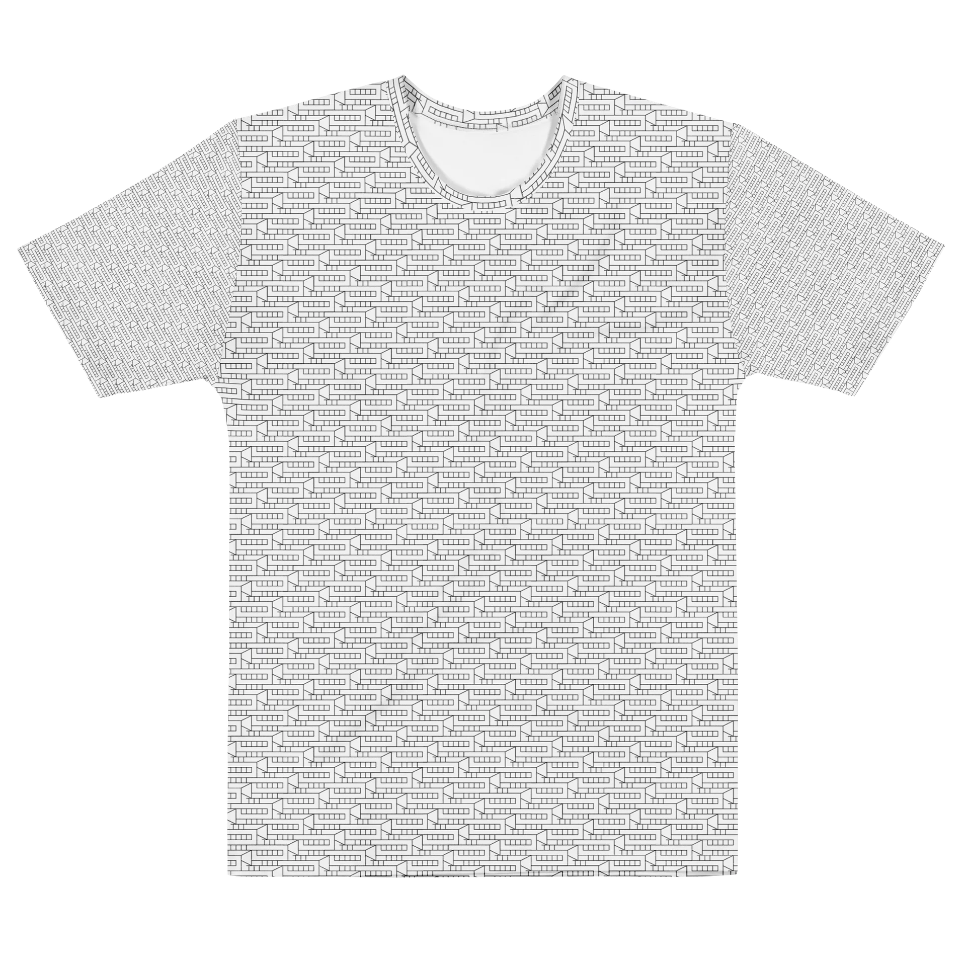 Trumpet Tesselations Tee - White product image (1)