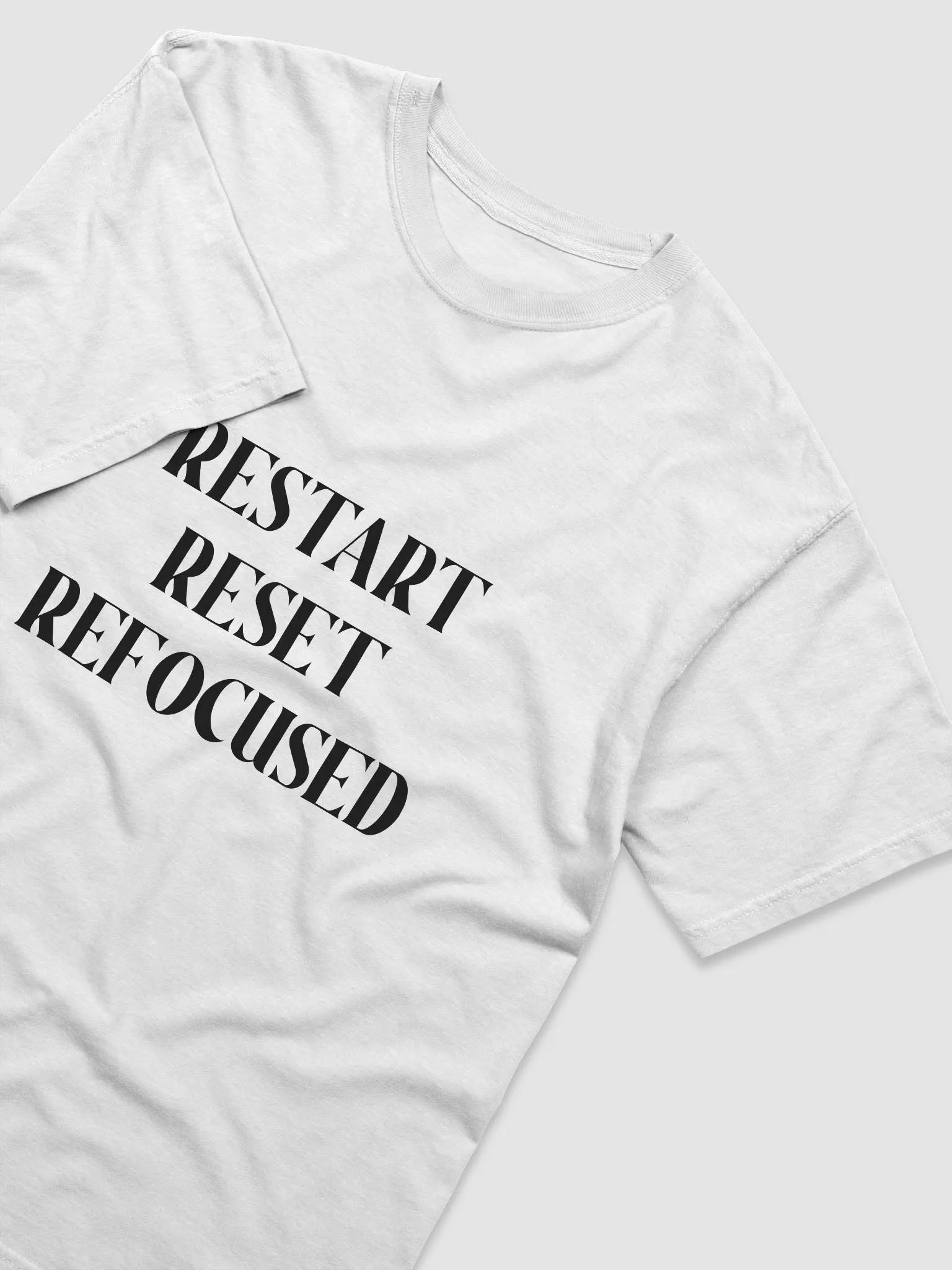 RESTART,RESET,REFOCUSED(B;ACK PRINT) product image (3)