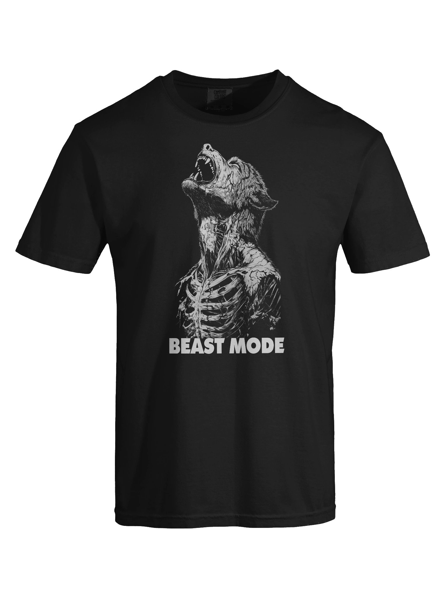 Beast Mode - Werewolf Howling Transformation Monster Horror T-Shirt product image (7)