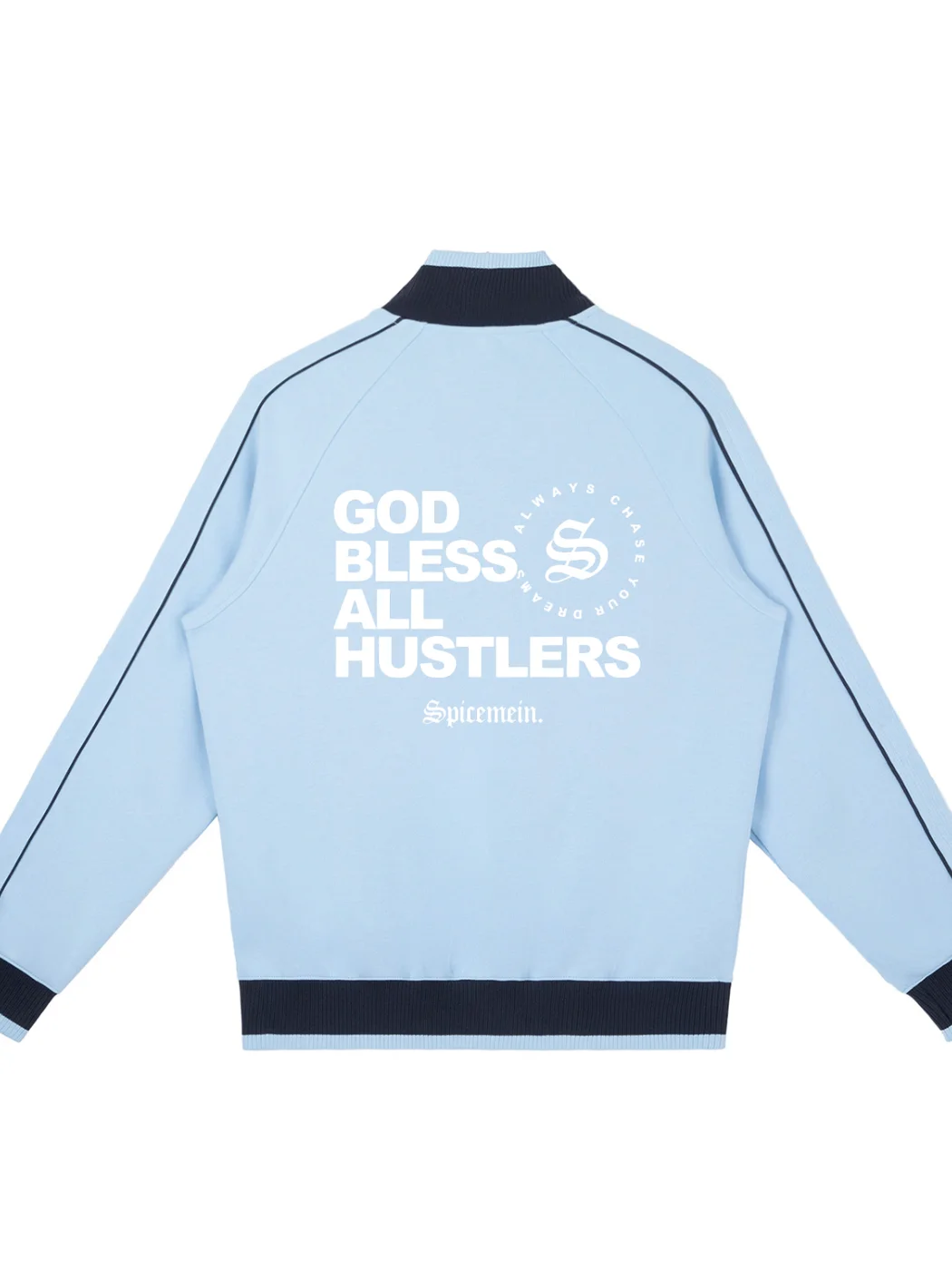 GBAH Color Block Raglan Sleeve Zip Track Jacket product image (4)