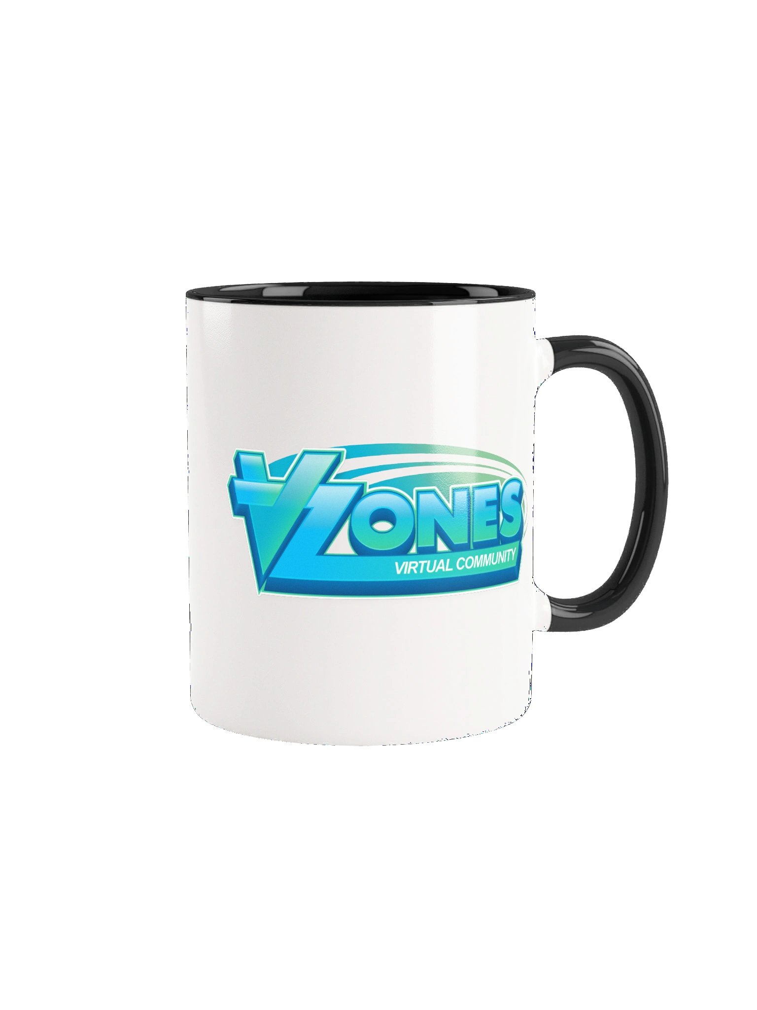VZones Color Logo Mug Black product image (1)