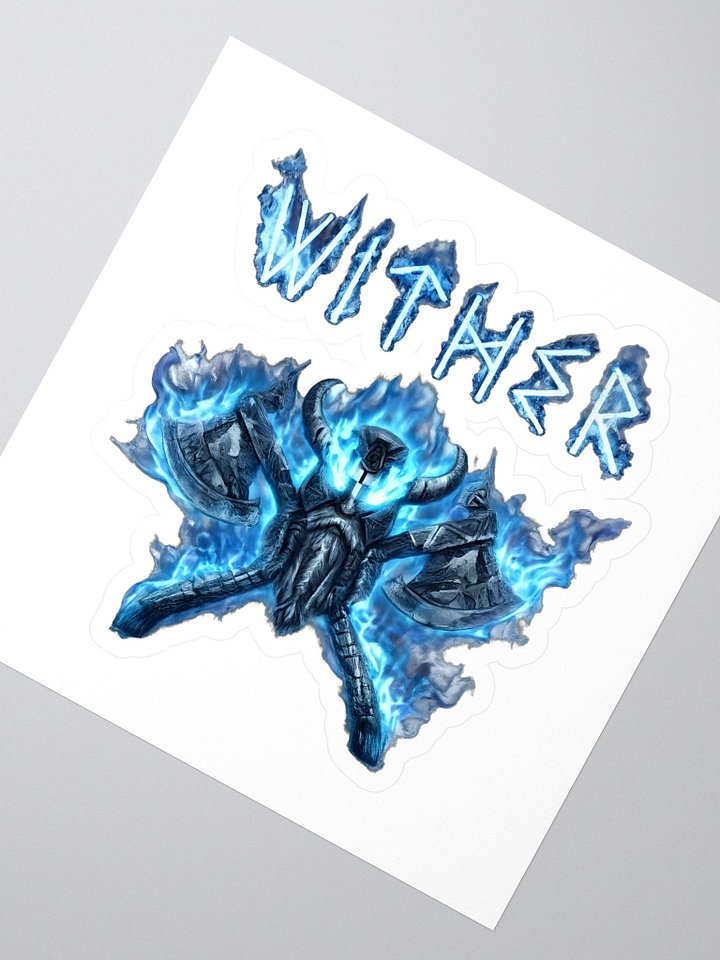 Wither sticker, Fire and ice product image (2)