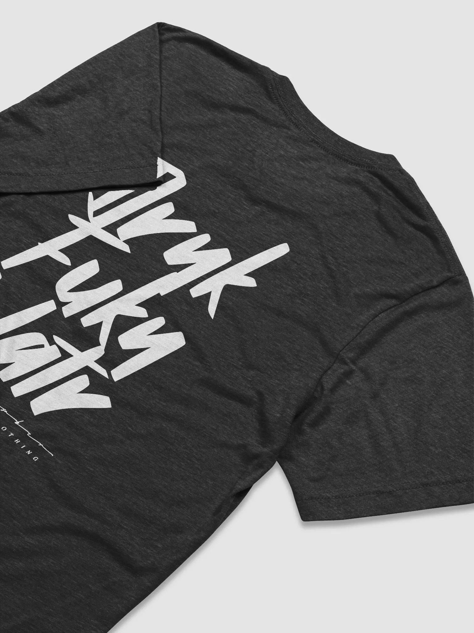 DRNK FUKN WATR: No-Nonsense Tee product image (5)