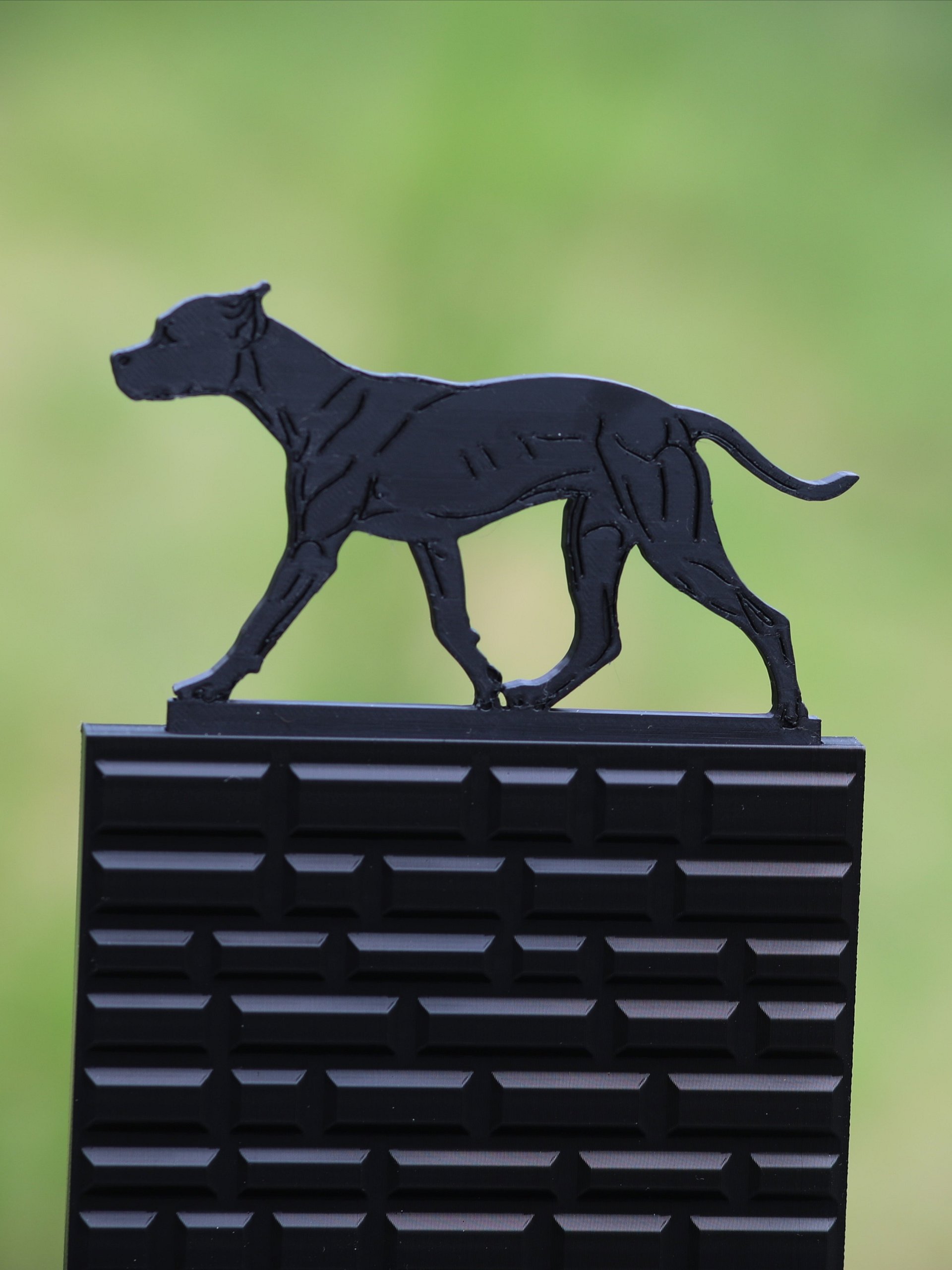 APBT Phone Stand with Drawer | Matte Black Pit Bull Desk Organizer product image (6)