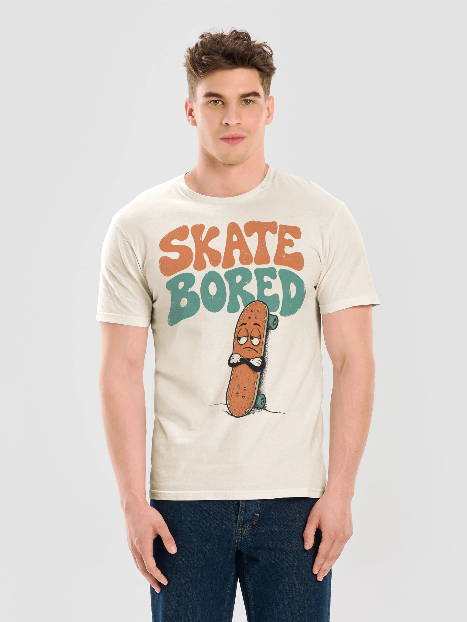 Skate Bored - Unisex Softstyle T-Shirt product image (2)