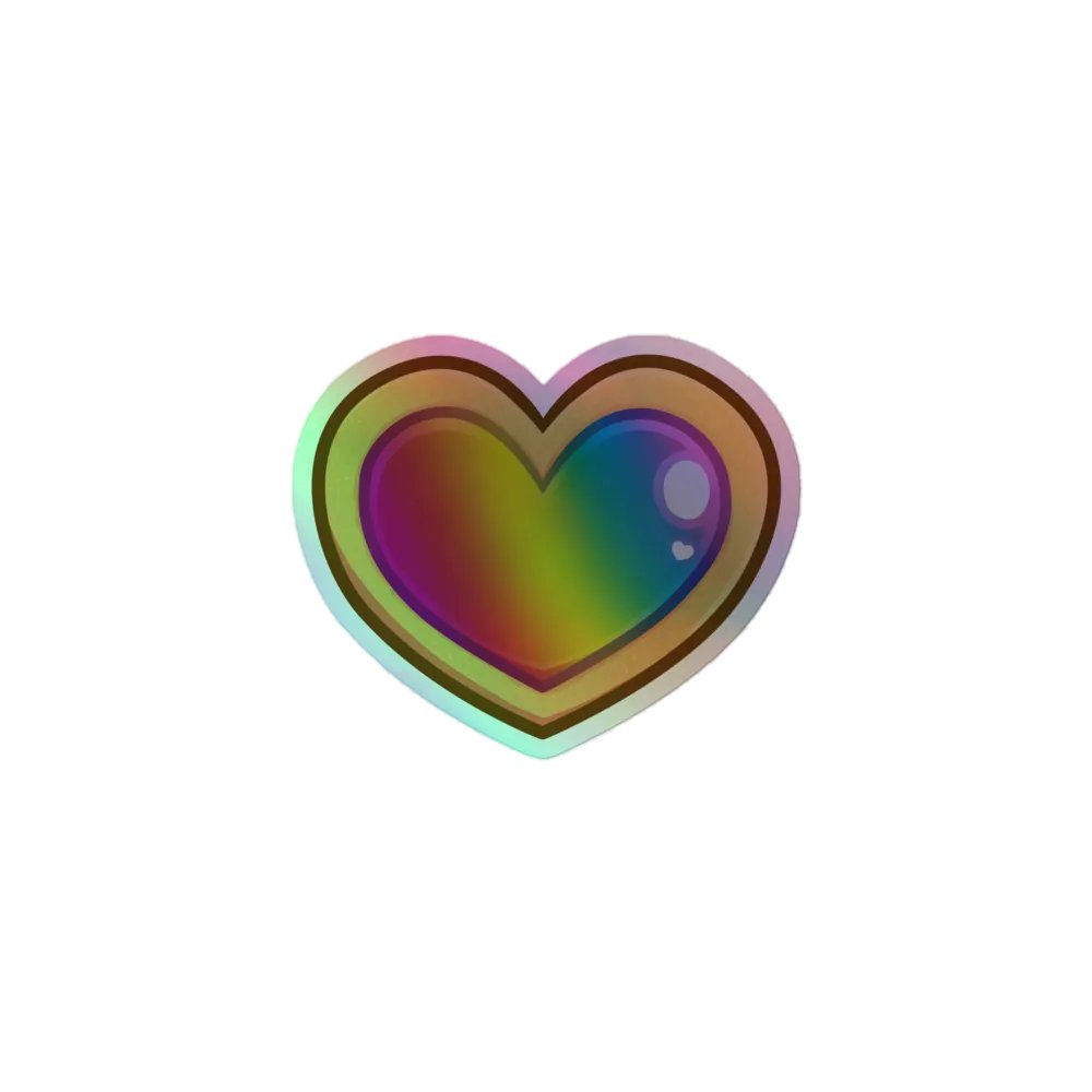 Rainbow Cookie Holographic Sticker product image (1)