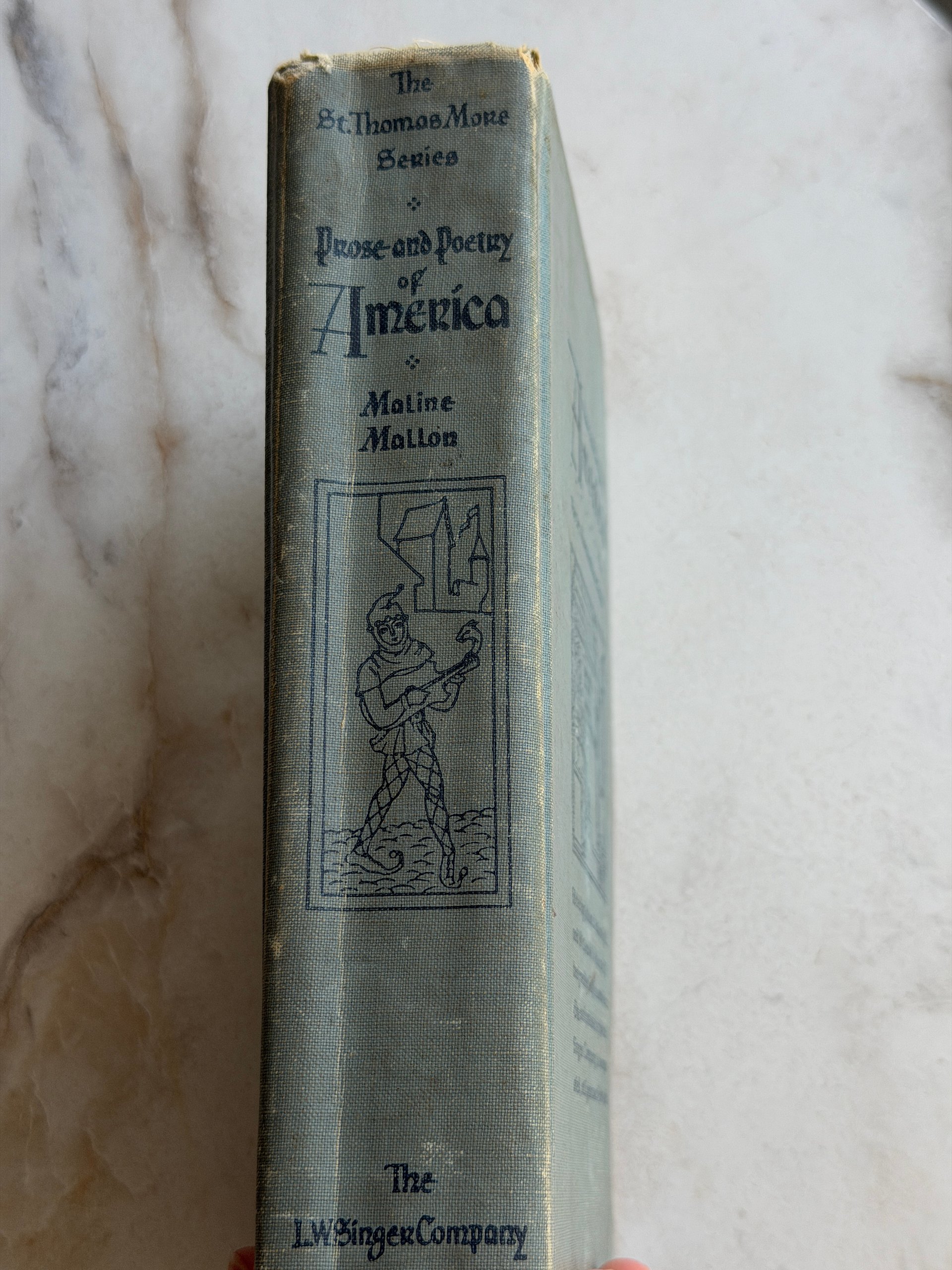 1949 | Vintage Literature School Textbook | Prose and Poetry of America | St. Thomas More Series product image (2)