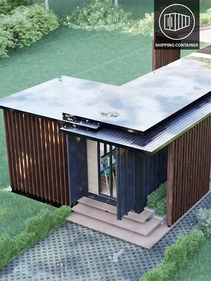 Shipping Container House 08 - Drawings\Blueprints CAD + PDF - Metric & Imperial product image (1)