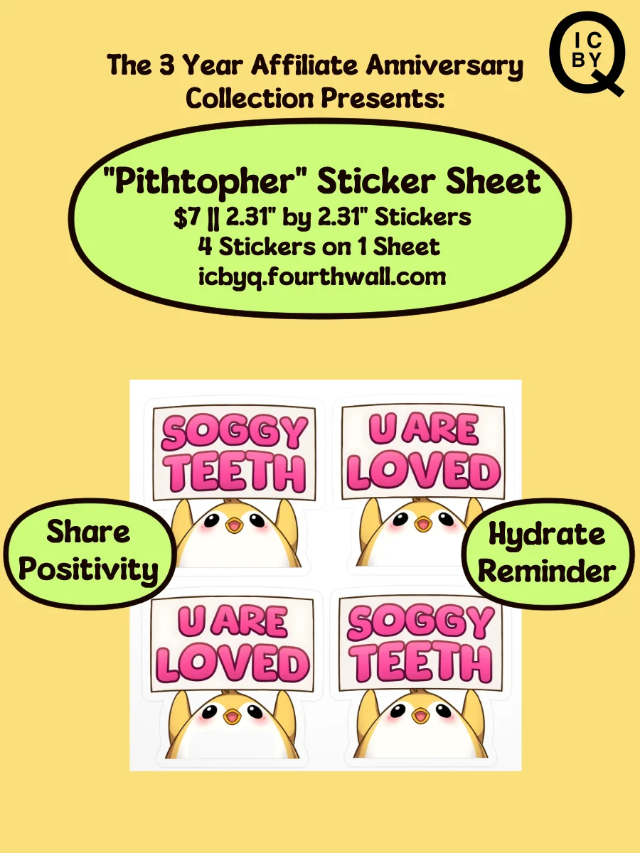 Pithtopher Sticker Sheet product image (1)