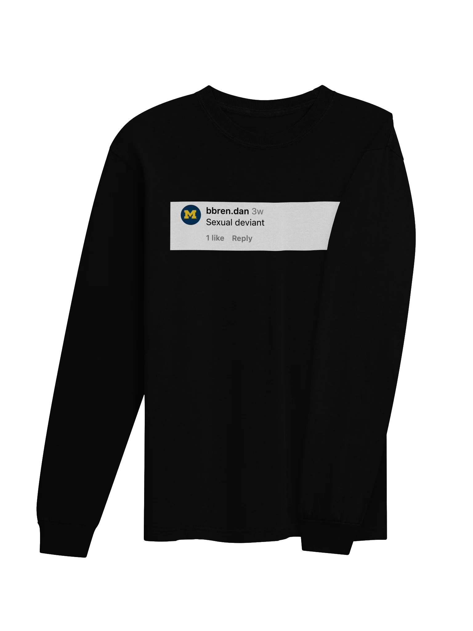 Sexual Deviant comment long sleeve tee product image (20)