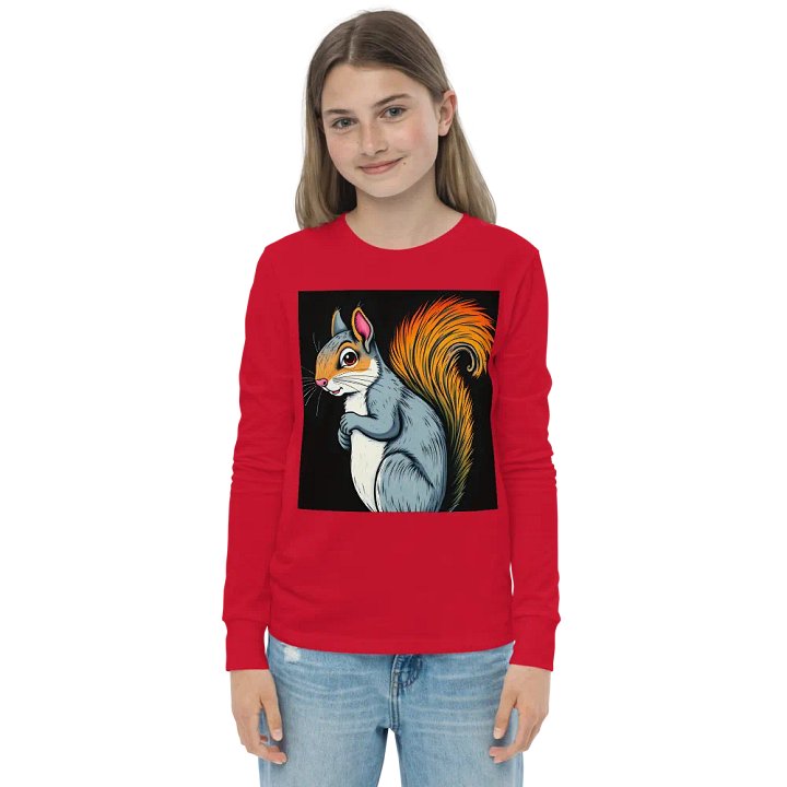 Pooky's Bushy Friend Long Sleeve Tee product image (1)
