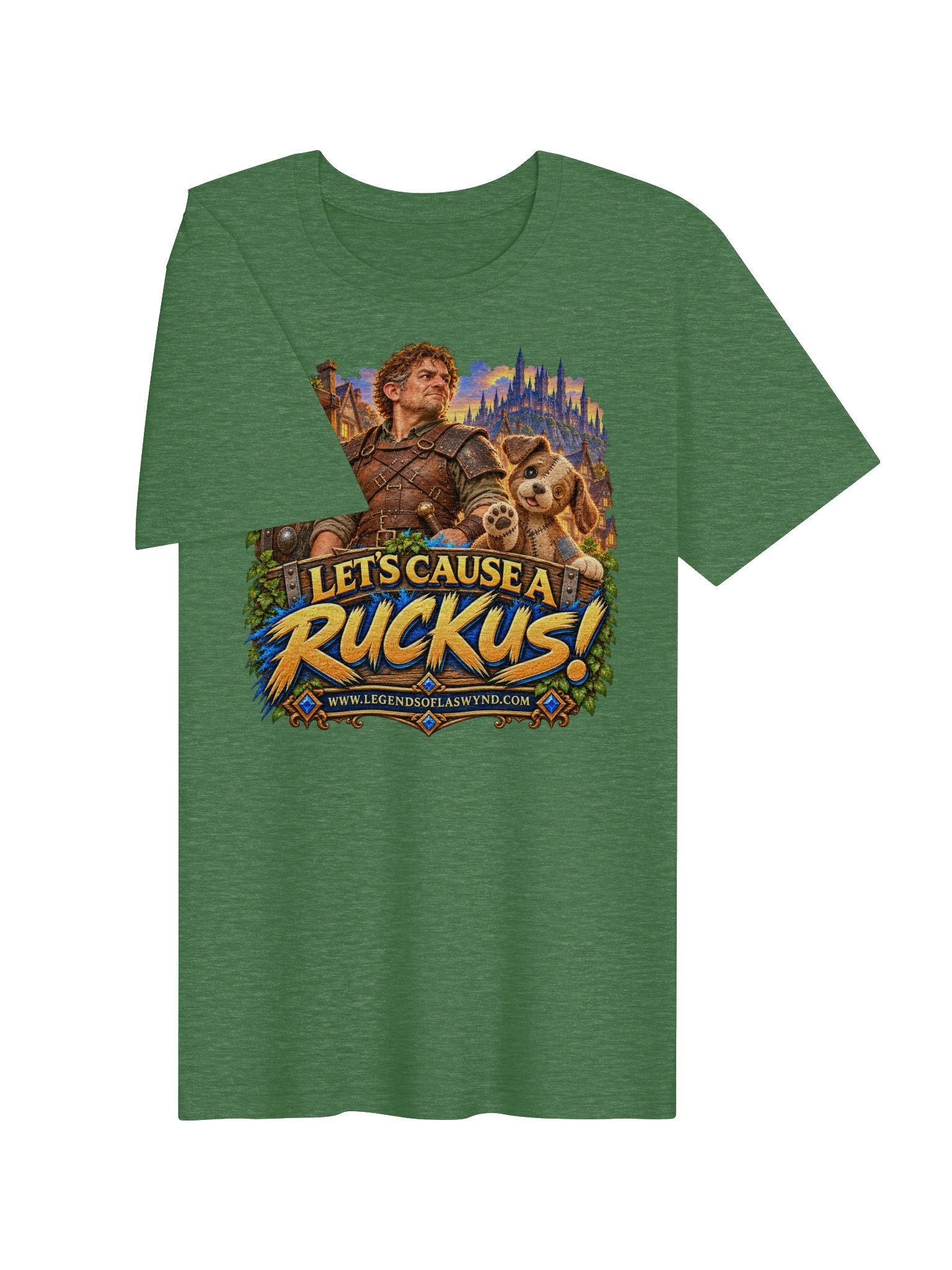 Legends of Laswynd – Let's Cause a Ruckus! T-Shirt product image (10)