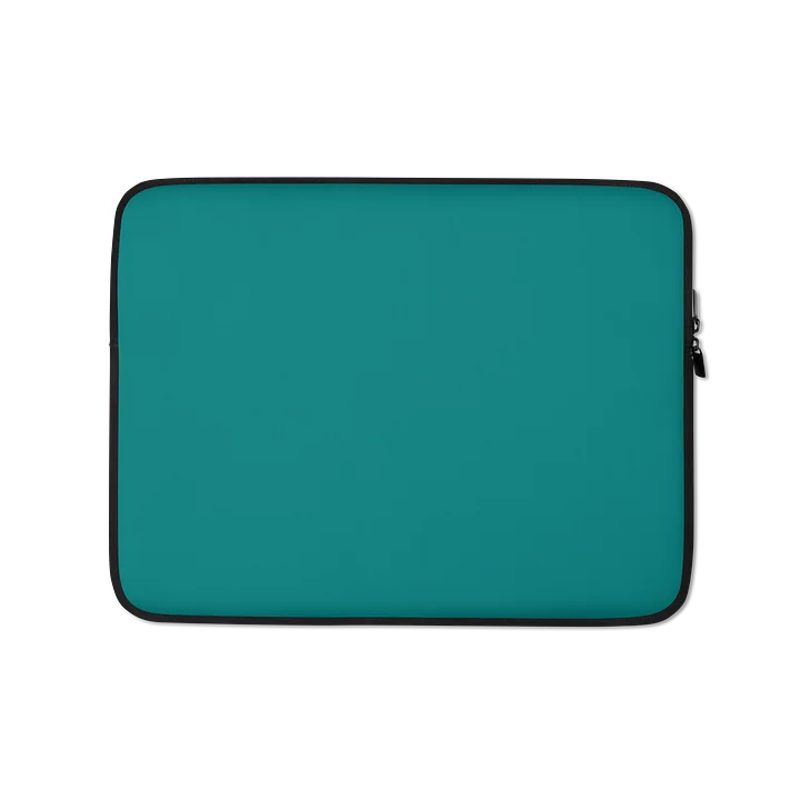 "#008080" Laptop Sleeve product image (1)