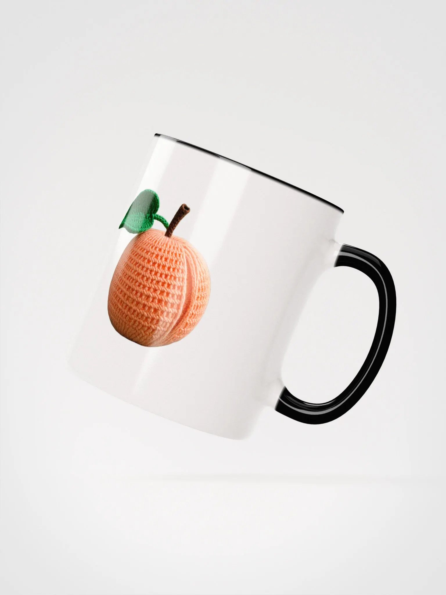 CozyAvocado Ceramic Peach Mug #1 BAD product image (2)